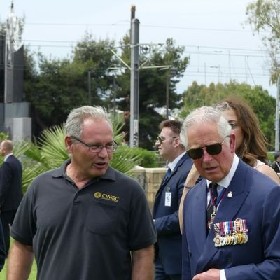 Headgardener at Commonwealth War Graves Commission Phaleron War Cemetery.All views my own.