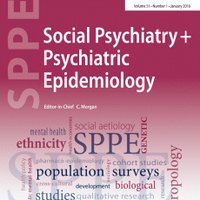 Social Psychiatry and Psychiatric Epidemiology (@sppejournal) 's Twitter Profile Photo Social Psychiatry and Psychiatric Epidemiology (@sppejournal) 's Twitter Profile Photo