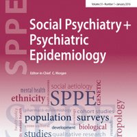 Social Psychiatry and Psychiatric Epidemiology(@sppejournal) 's Twitter Profile Photo