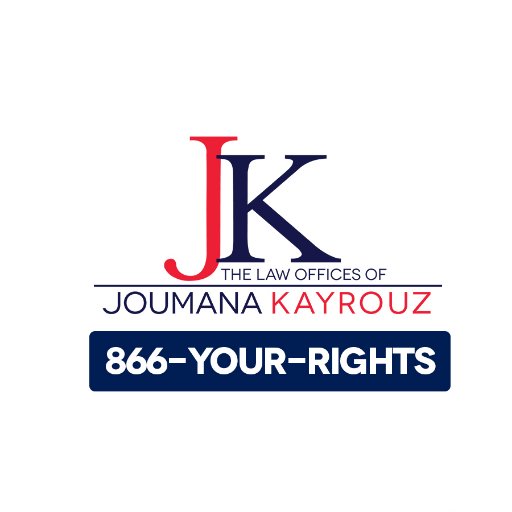 JoumanaKayrouz's profile picture. INJURED? Call 1-866 YOUR RIGHTS - Law Offices of Joumana Kayrouz, P.L.L.C.