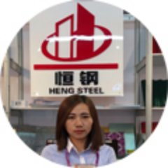 TinaJi10's profile picture. Qingdao Hengcheng Steel Co.,LTD   steel plate,galvanized steel coil,ppgi/ppgl,roofing sheet....