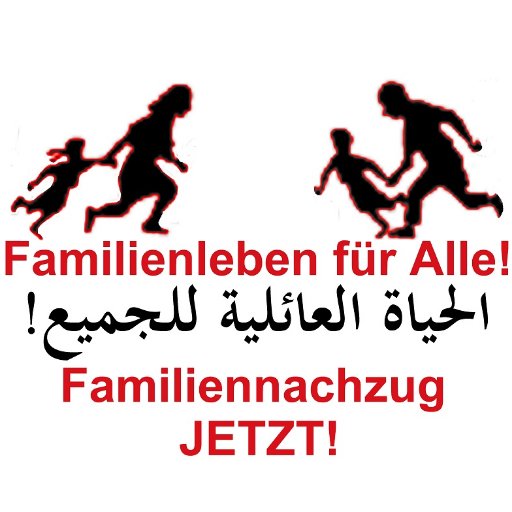 Geflüchtete, binationale Familien und Menschenrechts-Aktivist*innen fordern: Das #Grundrecht auf #Familienleben für Alle!  #Familiennachzug!