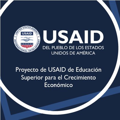 Proyecto de USAID de Educación Superior para el Crecimiento Económico. Finalizado el 5 de Junio de 2019 (Iniciado el 6 de Junio de 2014)