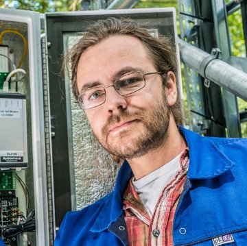 An astrophysicist working in environmental research