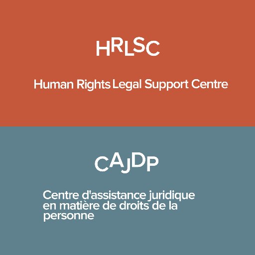 The Human Rights Legal Support Centre provides free legal support to people who have experienced discrimination in Ontario. For French: @CAJDP_ON