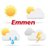 Weer Emmen Zuid-West