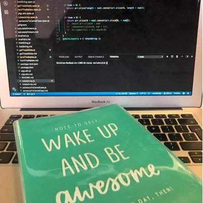 NicholaWard5's profile picture. Junior Software Developer in the making | completing The Developer Pathway with Northcoders | Faithful sidekick Freddie 🐶