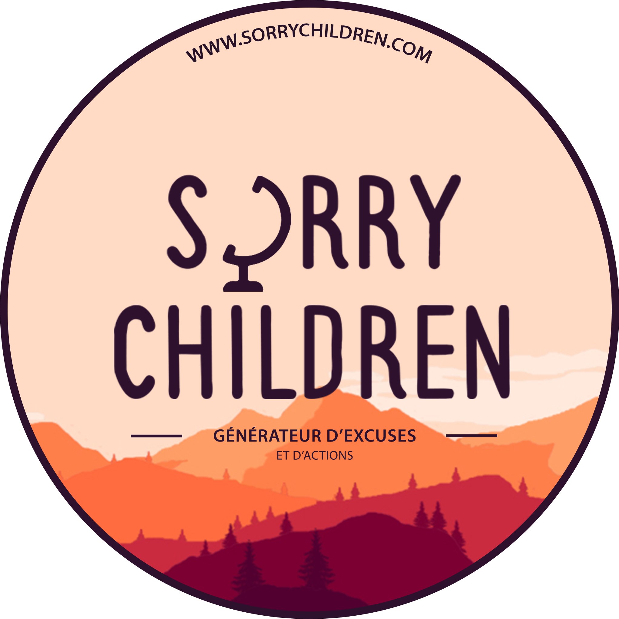 Générateur d'excuses à donner à nos enfants si on leur laisse une planète ravagée. #sorrychildren #lapireexcuse