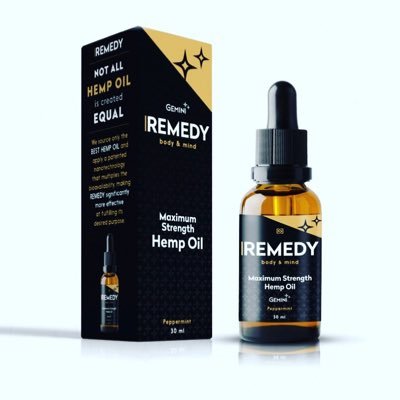 GeminiHemp's profile picture. Nano-technologically filtered hemp oil with the highest concentration of benefits on the market today.... get yours today REMEDY Hemp Oil by Gemini