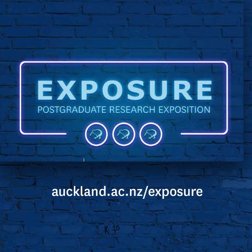 ExposureUoA's profile picture. #Exposure2018 @AucklandUni Postgraduate Rangahau/Research Exposition, showcasing 15 years of #PostgraduateResearch