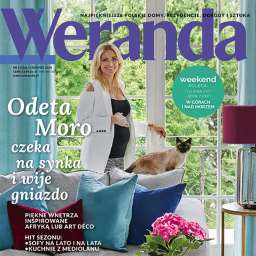 Magazyn o pięknych wnętrzach i z pięknym wnętrzem.