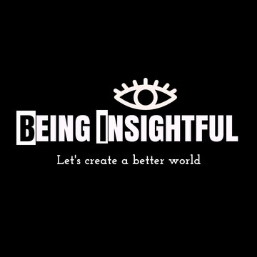 Being Insightful, where you'll find Motivational, Inspirational and Life Improvement articles. Facebook: https://t.co/tGOxRPpsTs…