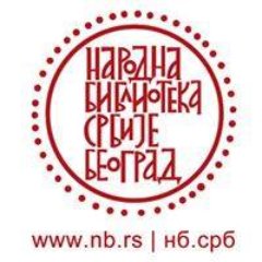 Народна библиотека Србије    
Скерлићева 1 
Београд, Србија