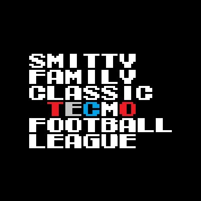 A twitter account for my families Tecmo Football League.