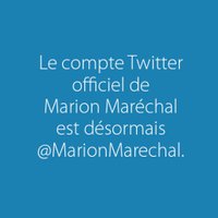 Suivez @MarionMarechal(@Marion_M_Le_Pen) 's Twitter Profileg