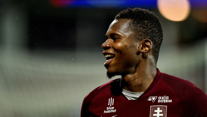 Metz vs Lorient / Twitter