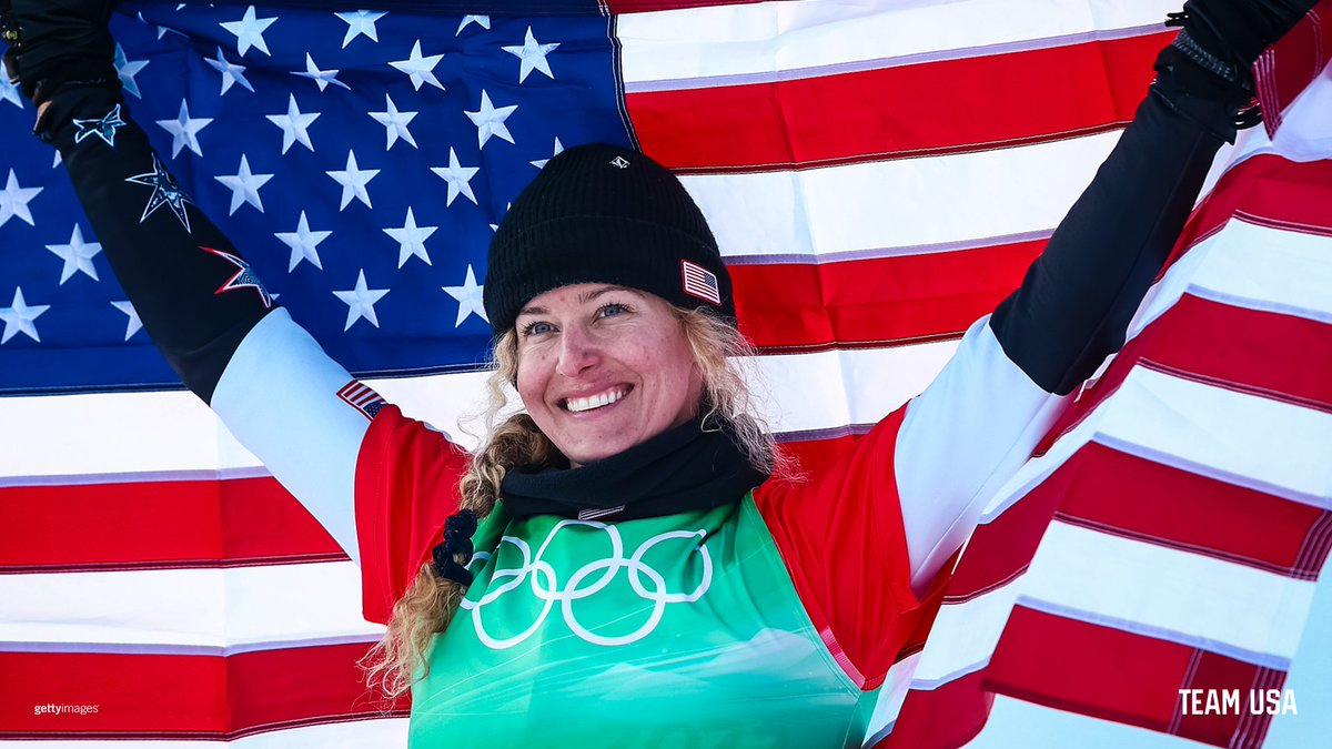 Fivetime Olympic snowboarder Lindsey Jacobellis wins her first gold
