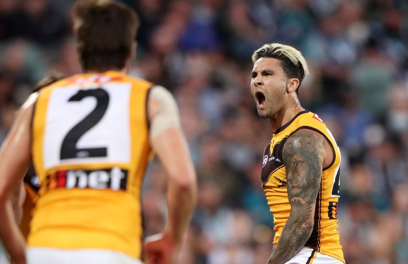 AFL Hawthorn Hawks vs. Collingwood Magpies / Twitter