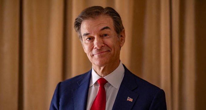 Image of Dr. Oz campaign poster was digitally altered, fact-checkers say
