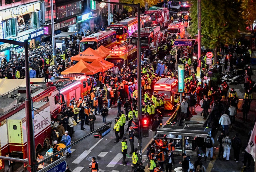 More than 150 dead following crowd surge during Halloween festivities