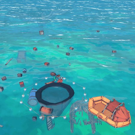 ガラクタ を組み合わせて海の上に街を作る Flotsam 開発中 危険な海が舞台のサバイバルシミュレーション Automaton