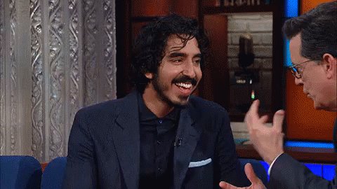 I\d like to wish my boyfriend Dev Patel a happy birthday today. He deserves it. 