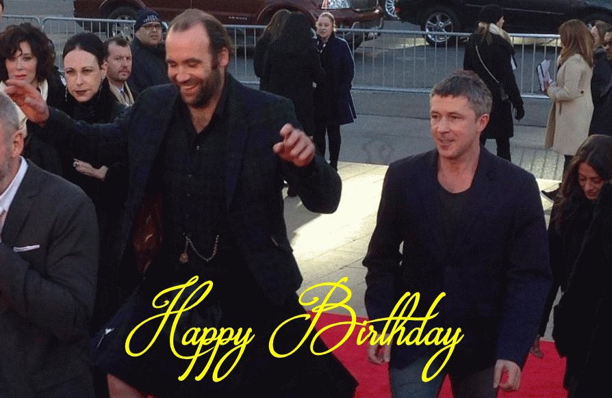 Happy 49th Birthday!! Aidan Gillen
Happy 48th Birthday!! Rory McCann          