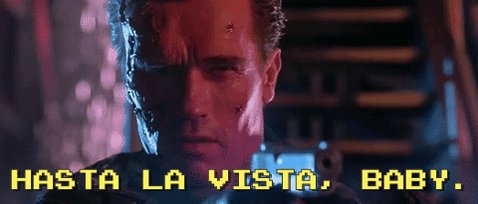 ミーハーな映画好き در توییتر ターミネーターの ちょっとした雑学 ターミネーター2 で 出てきた名言 Hasta La Vista Baby これはスペイン語で さよならベイビー だが 問題はスペインでの公開で 何語にするかだった 結果なんと Sayonara Baby と ミーハーな映画好き در توییتر ターミネーターの ちょっとした雑学 ターミネーター2 で 出てきた名言 Hasta La Vista Baby これはスペイン語で さよならベイビー だが 問題はスペインでの公開で 何語にするかだった 結果なんと Sayonara Baby と