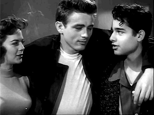 Happy Bday Sal Mineo, it was instant chemistry in this screen test w/Natalie & James.  