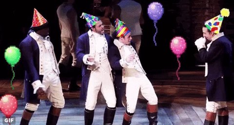 Happy Birthday to the greatest man in the world Lin-Manuel Miranda.  