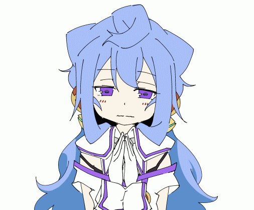 ３号ちゃんが祝ってくれるgif 元絵PSD→ https://t.co/N2E1K4v3Il 改変再配布自由