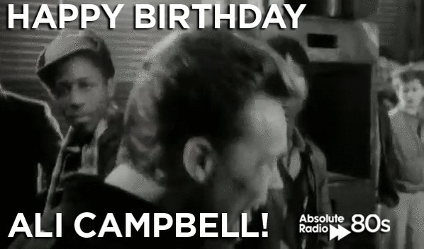 We got you, babe! Happy Birthday Ali Campbell of ! 