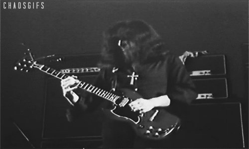 Happy Birthday Tony Iommi (born 19 February 1948) of Black Sabbath. (© Chadsgifs) 