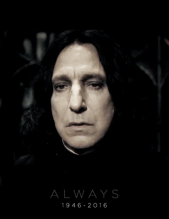 Happy Birthday to Alan Rickman. Gone, but never forgotten. 