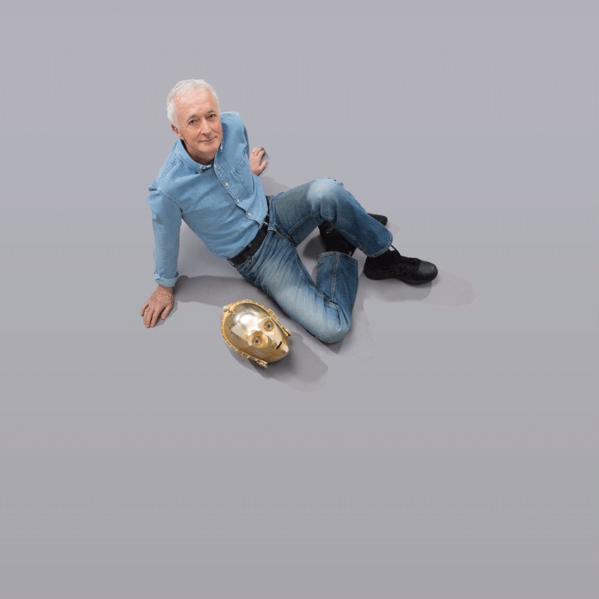 A happy 71st birthday to Anthony Daniels, the man behind Star Wars\ iconic C-3PO. 