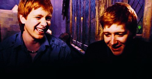 Happy birthday to my favorite twins and eternal Weasley mischief! and  