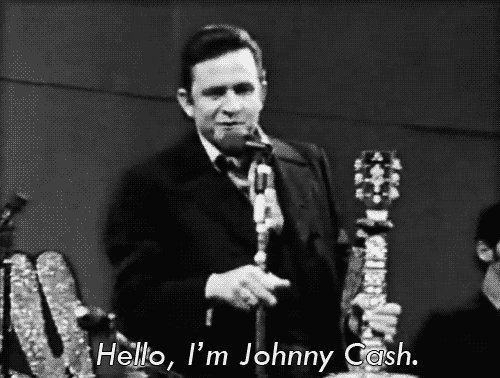 Happy Birthday up there to one of my all time favourites, Johnny Cash! E 