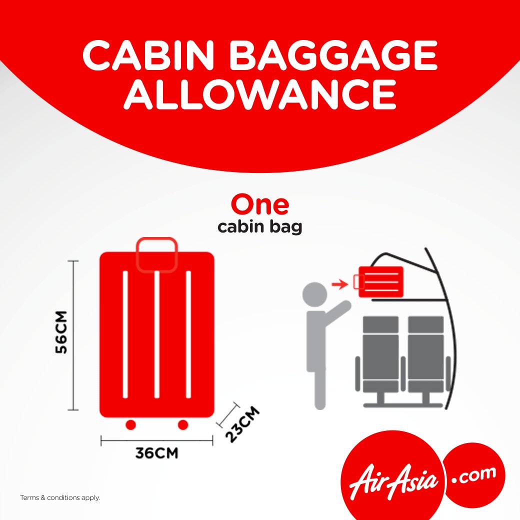 AirAsia on Twitter: "Don't let the worry of having excess ...