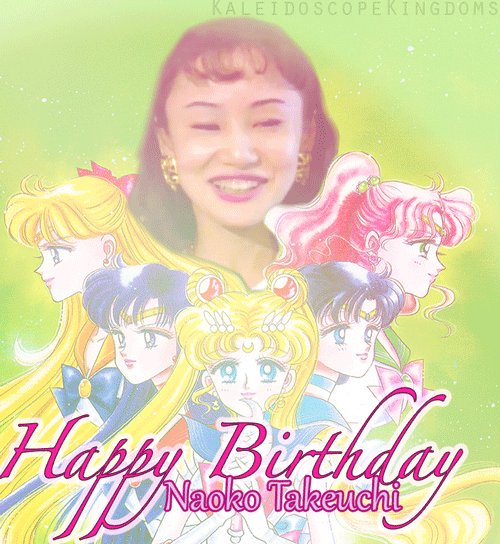 Happy Birthday Naoko Takeuchi!   