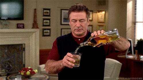  Happy birthday gorgeous woman!!  Here\s Alec Baldwin pouring an eternal, alcoholic beverage.   