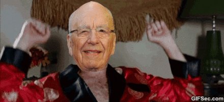 Happy Birthday Rupert Murdoch!!!  Anyone? No? 