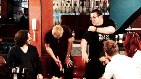 Happy Bday to Nick Frost he is amazing next to Simon Pegg 
