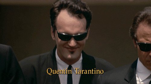 To the man who\s always Happy Birthday Mr. Quentin Tarantino! 