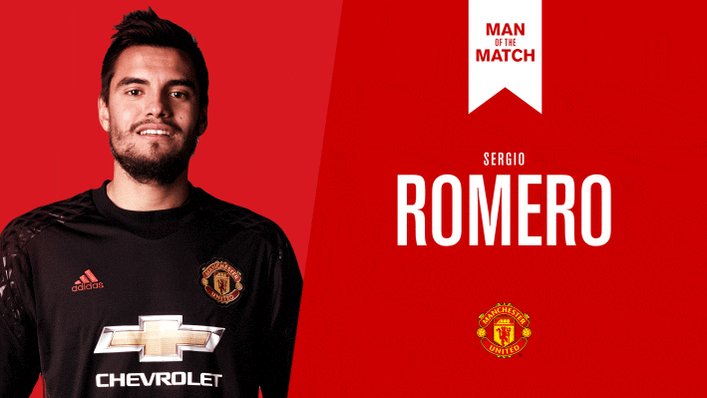 Retweet to cast your vote for Sergio Romero as tonight's Man of the Match. #MUFC