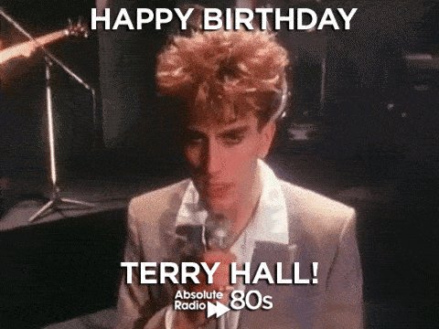 It\s a \Special\ day for our favourite \Fun Boy\... 
Happy Birthday Terry Hall of ! 