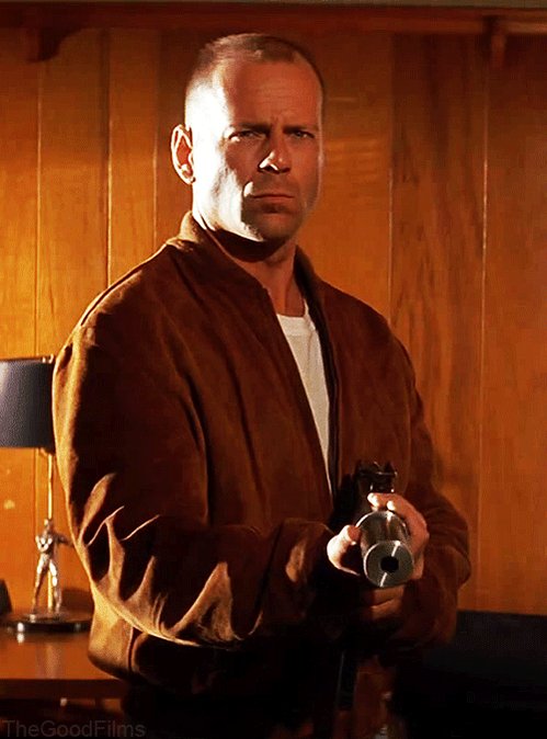 Happy birthday to Bruce Willis and I 