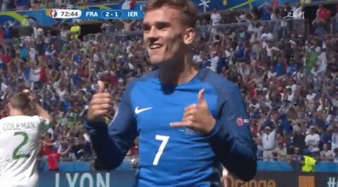 5  goals in his last 4   games  Happy birthday Antoine Griezmann 