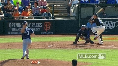 .@BusterPosey with the opposite-field smash! atmlb.com/2nAjApR #SFGSpring https://t.co/J7CKId7bAA
