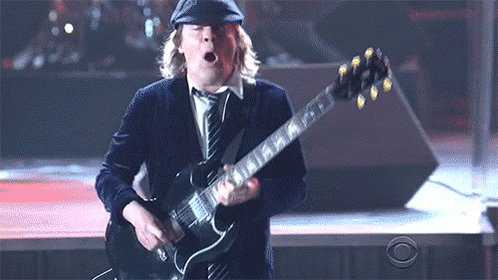 Happy birthday Angus Young  