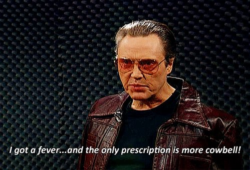 Happy Birthday, Christopher Walken!

MORE COWBELL!!   
